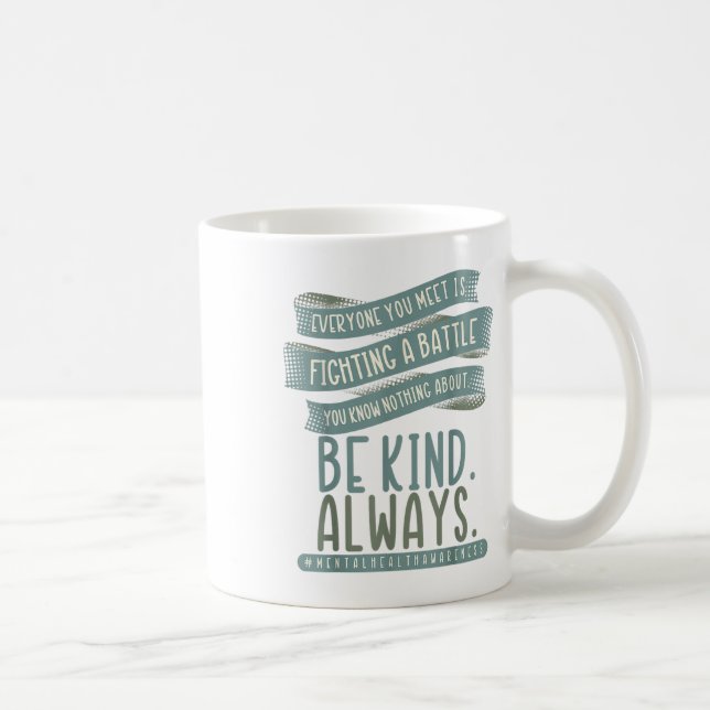Mug Mois de la sensibilisation à la maladie de santé m (Droite)