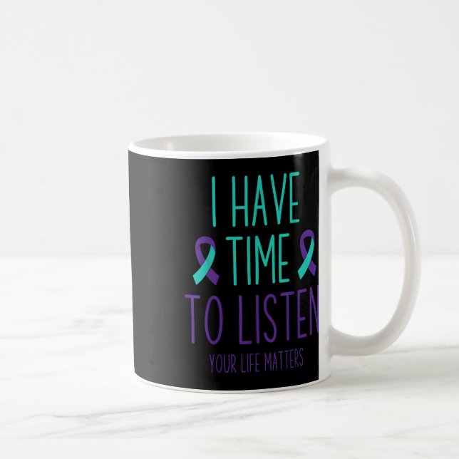 Mug Mois de la sensibilisation à la prévention du suic (Droite)