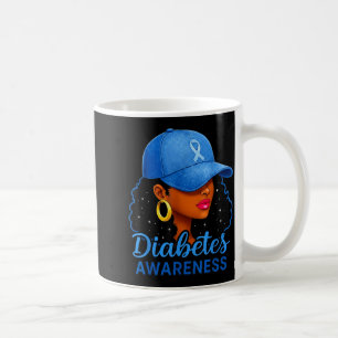 Mug Mois de la sensibilisation au diabète drôle femmes