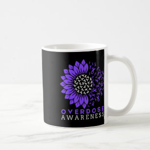 Mug Mois de la sensibilisation au surdosage Ruban tour