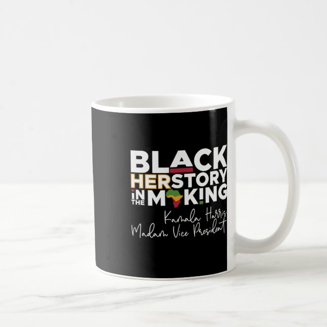 Mug Mois de l'histoire Biden Harris 2024 Président amé (Droite)