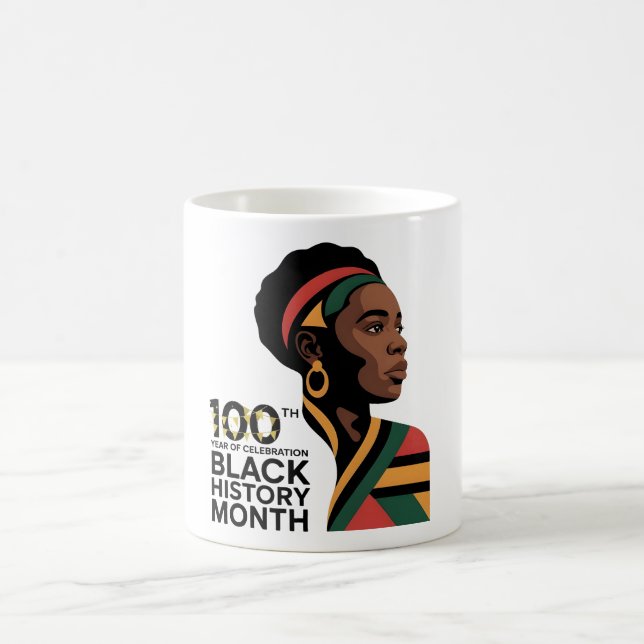 Mug Mois de l'histoire des Noirs – 100 ans de célébrat (Centre)