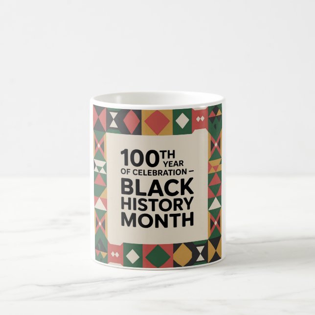 Mug Mois de l'histoire des Noirs – 100 ans de célébrat (Centre)