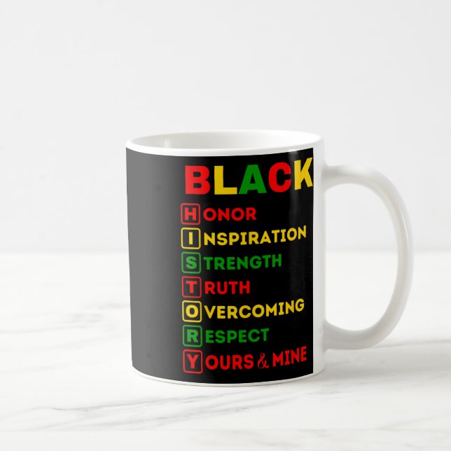 Mug Mois de l'histoire des Noirs African American Prid (Droite)