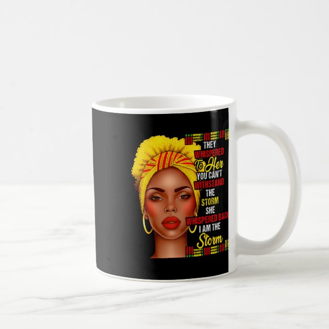 Mug Mois de l'histoire des Noirs Afro Femmes Noires Fi (Droite)