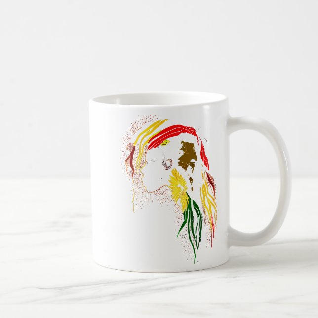 Mug Mois de l'histoire des Noirs Ancêtres afro-américa (Droite)