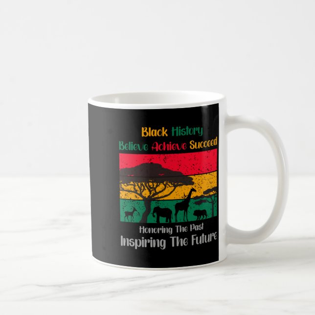 Mug Mois de l'histoire des Noirs en hommage au passé e (Droite)