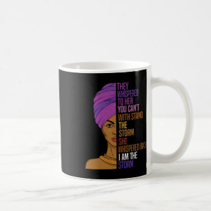 Mug Mois de l'histoire des Noirs Femme africaine Afro 