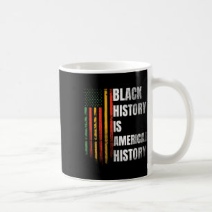 Mug Mois de l'histoire des Noirs Femmes Drapeau afro-a