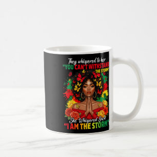 Mug Mois de l'histoire des Noirs Fille africaine Femme
