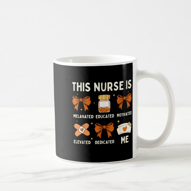 Mug mois de l'histoire des Noirs infirmière afro-améri (Droite)