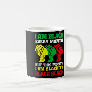 Mug Mois de l'histoire des Noirs Je suis noir tous les