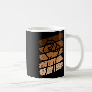 Mug Mois de l'histoire des Noirs Poing Vintage Femme G