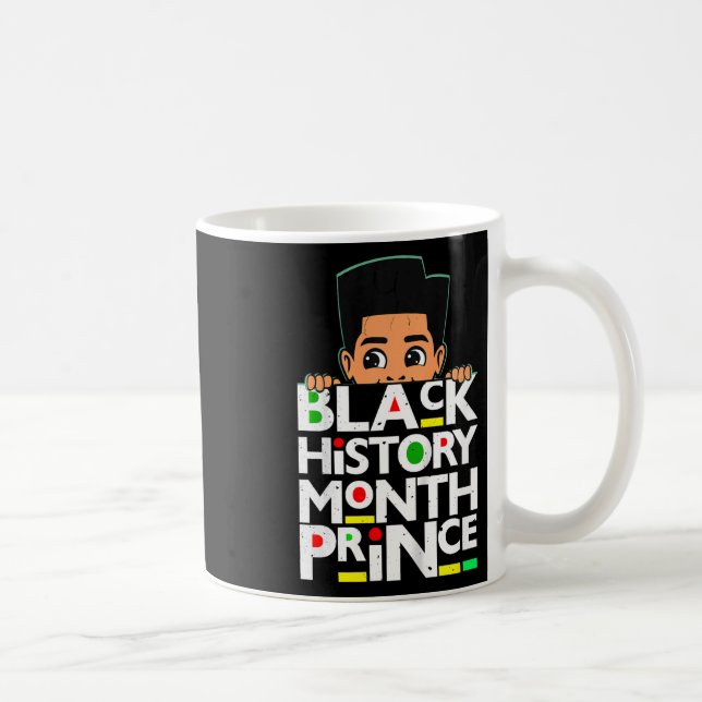 Mug Mois de l'histoire des Noirs pour enfants Prince M (Droite)