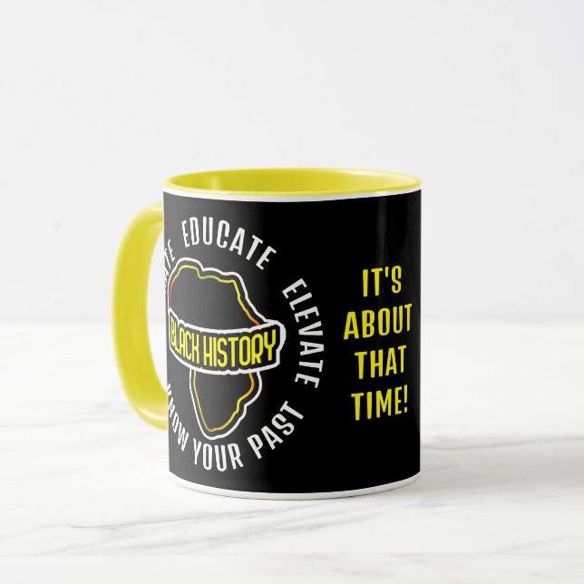 Mug Mois de l'histoire NOIRE (Devant gauche)
