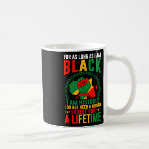 Mug Mois De L'Histoire Noire Tant Que Je Suis Noir Je