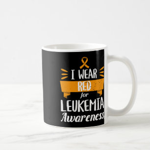 Mug Mois de sensibilisation à la leucémie Je porte le