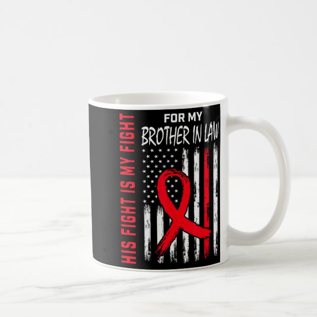 Mug Mois de sensibilisation à la maladie cardiaque du  (Droite)