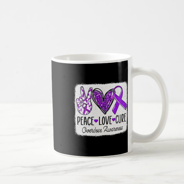 Mug Mois de sensibilisation à la surdose de la cure d' (Droite)