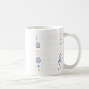Mug Mois de sensibilisation à la tumeur cérébrale Ruba