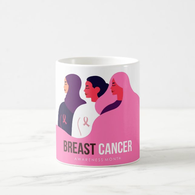 Mug Mois de sensibilisation au cancer du sein (Centre)