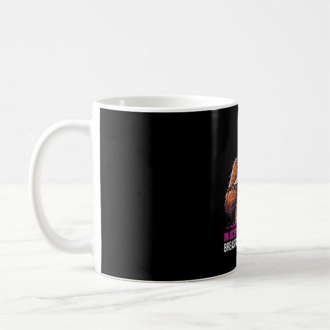 Mug Mois de sensibilisation au cancer du sein de Bigfo (Gauche)