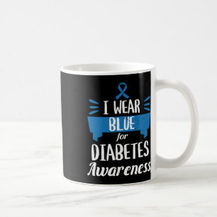 Mug Mois de sensibilisation au diabète Je porte le ble