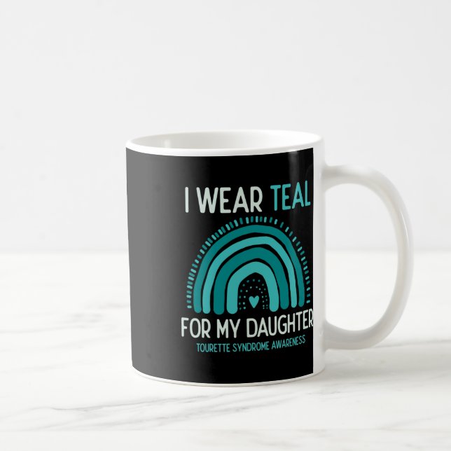 Mug Mois de sensibilisation au syndrome de Tourette Je (Droite)