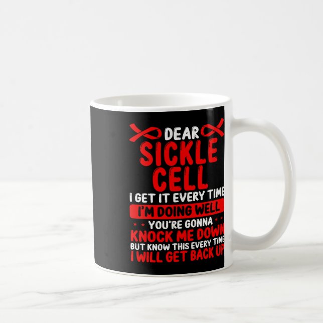 Mug Mois de sensibilisation aux cellules de faucille B (Droite)