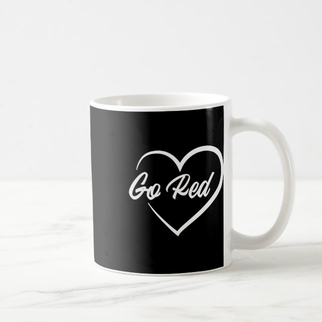 Mug Mois de sensibilisation aux maladies cardiaques Re (Droite)