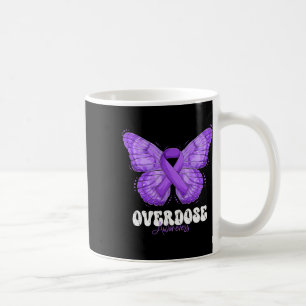Mug Mois de sensibilisation Beurre à ruban violet