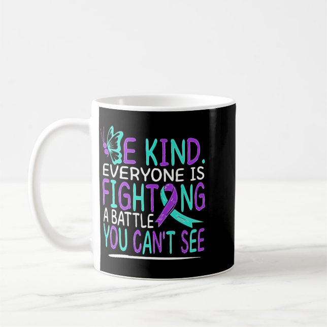 Mug Mois de sensibilisation des hommes à la prévention (Gauche)