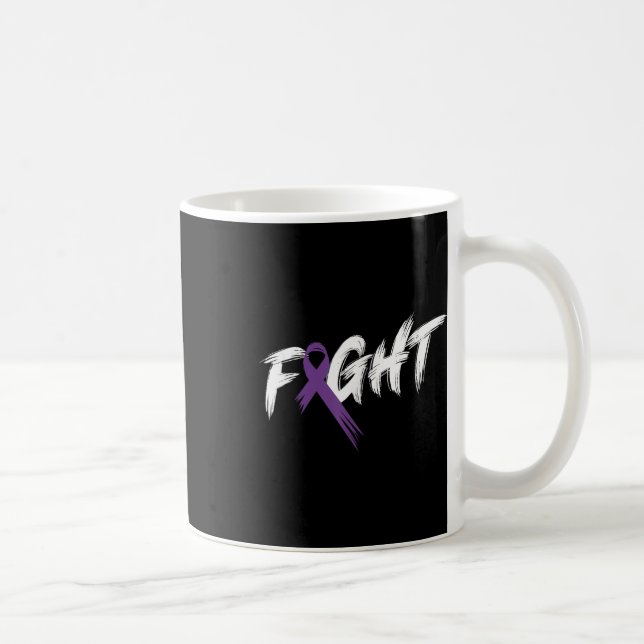 Mug Mois de sensibilisation Heimers Lutter contre la d (Droite)