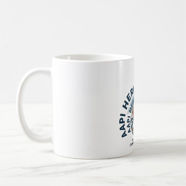 Mug Mois du patrimoine AAPI 2026 La puissance dans l'u (Gauche)