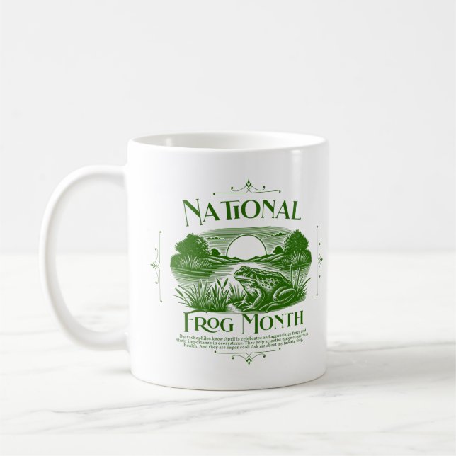 Mug Mois national de la grenouille (Gauche)
