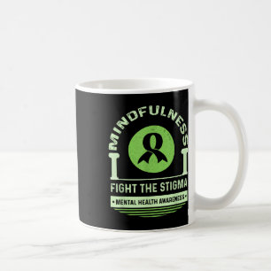 Mug Mois vert de sensibilisation à la santé mentale Lu