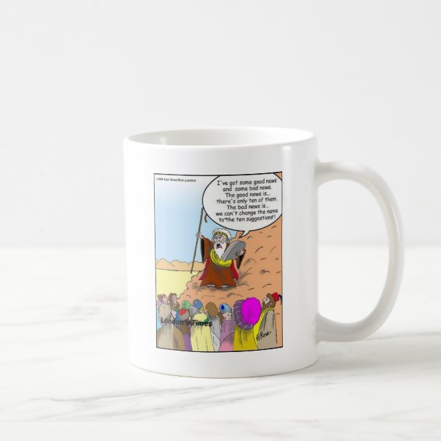 Mug Moïse et les dix suggestions Cadeaux et T-shirts d (Droite)