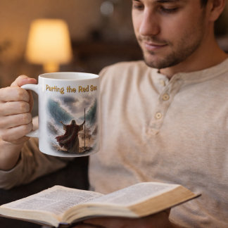 Mug Moïse fendant la mer Rouge