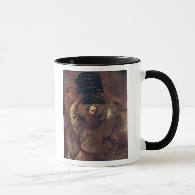 Mug Moïse heurtant les comprimés de la loi, 1659 (Droite)