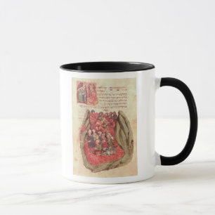 Mug Moïse mène les enfants de l'Israël à travers