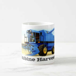 Mug Moissonneuse de cartel de la ferme de l'enfant
