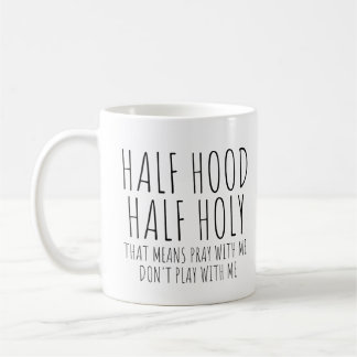 Mug Moitié capuche moitié saint