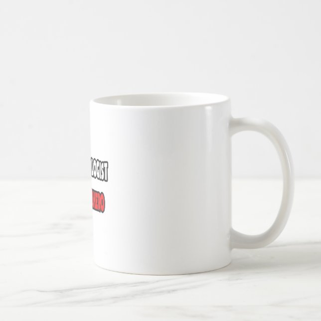 Mug Moitié hydrologue ... Half Superhero (Droite)