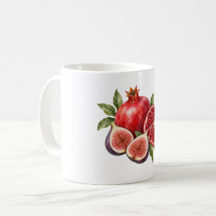 Mug Moitiés de grenade et de figue