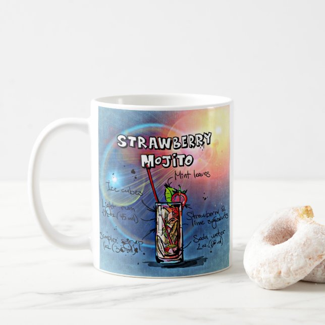 Mug Mojito fraise (#11 sur 12 Ensembles de recettes de (Avec donut)