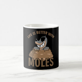 Mug Mole avec lunettes de soleil Moles