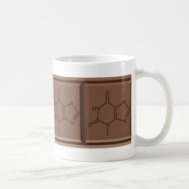 Mug Molécule de chocolat (Droite)