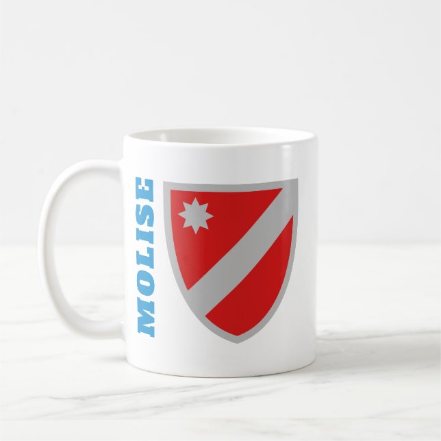 Mug Molise coat of arms, Italy (Gauche)