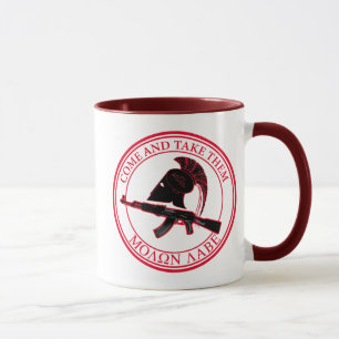 Mug Molon Labe (venu et prenez-les)