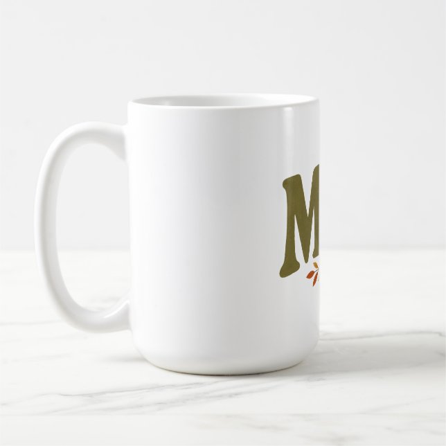 Mug MOM Confortable Automne Maternité (Gauche)